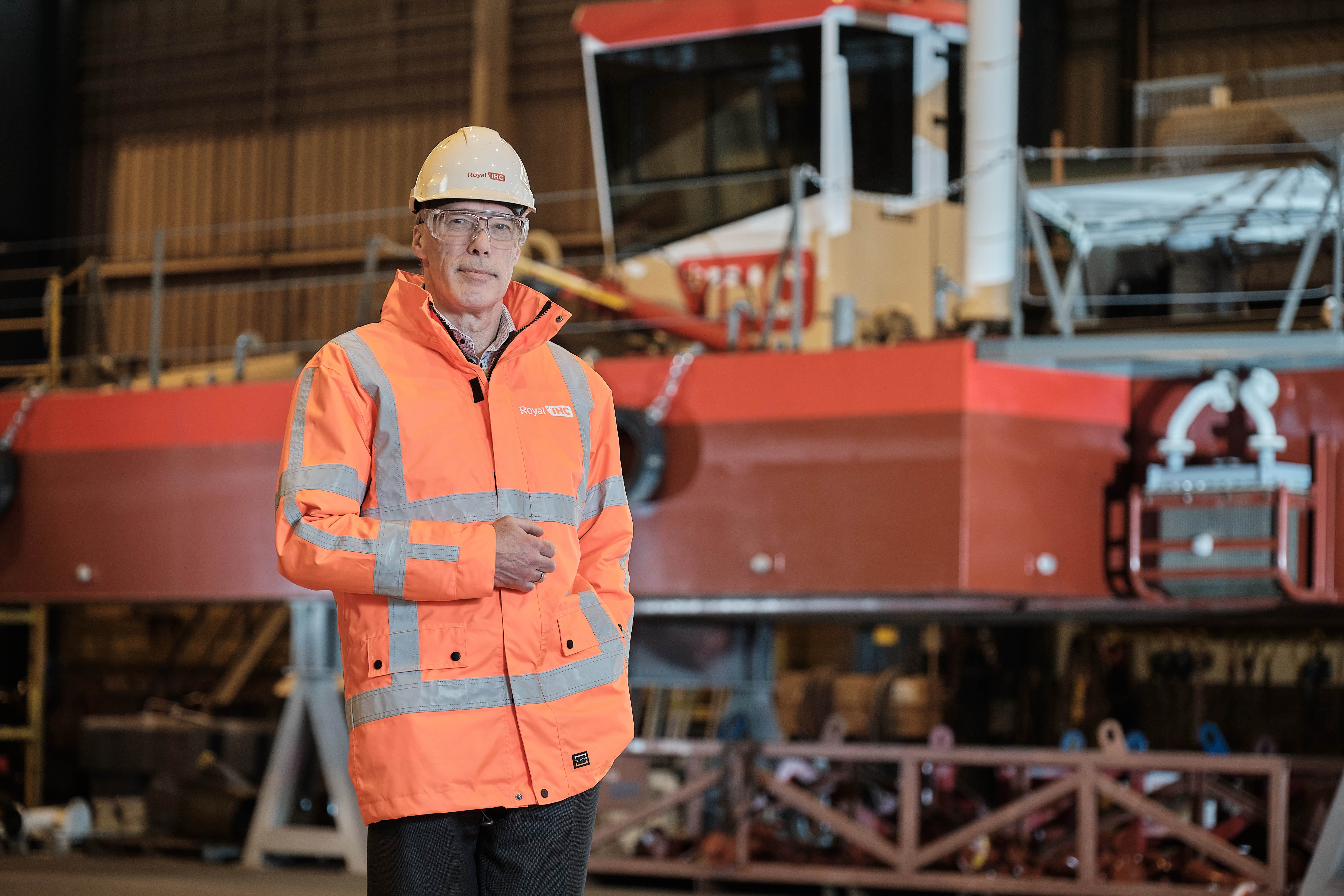 Alumnus Derk te Bokkel is sinds 2023 directievoorzitter bij Royal IHC, een high tech systems bedrijf gespecialiseerd in bagger- en offshoretechnologie en baggerschepen.