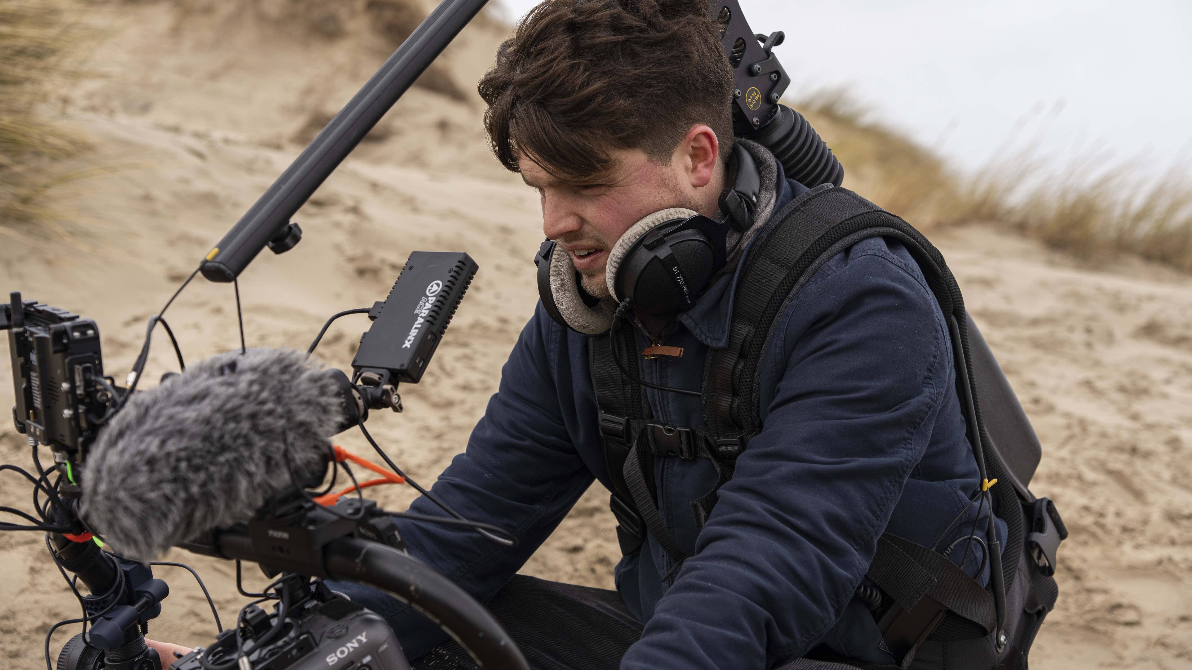 Filmen in weer en wind