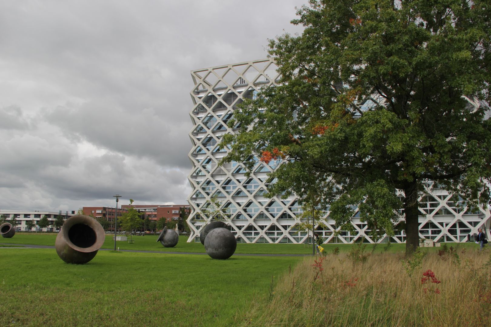 atlas building on the WUR campus