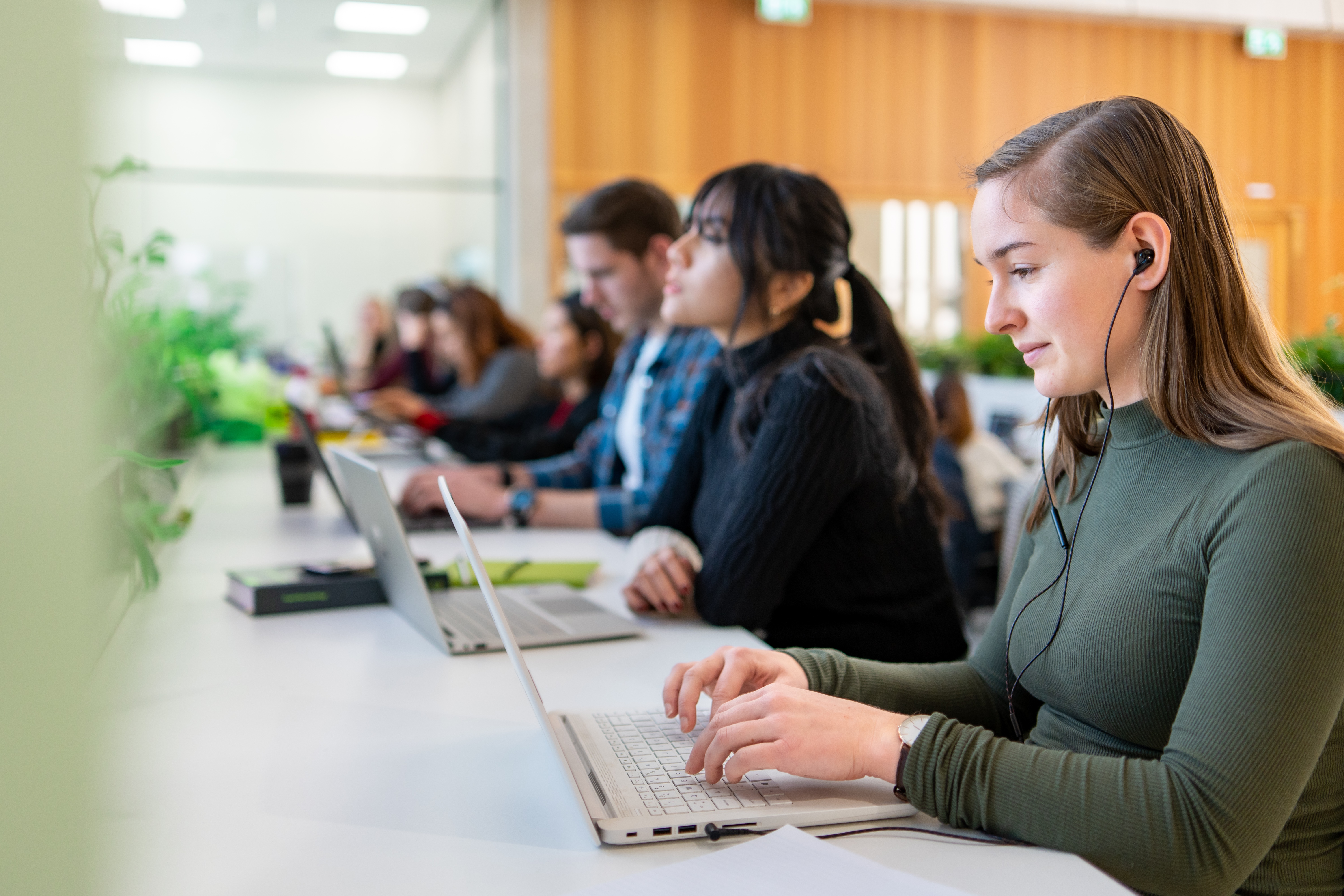 Students at wur