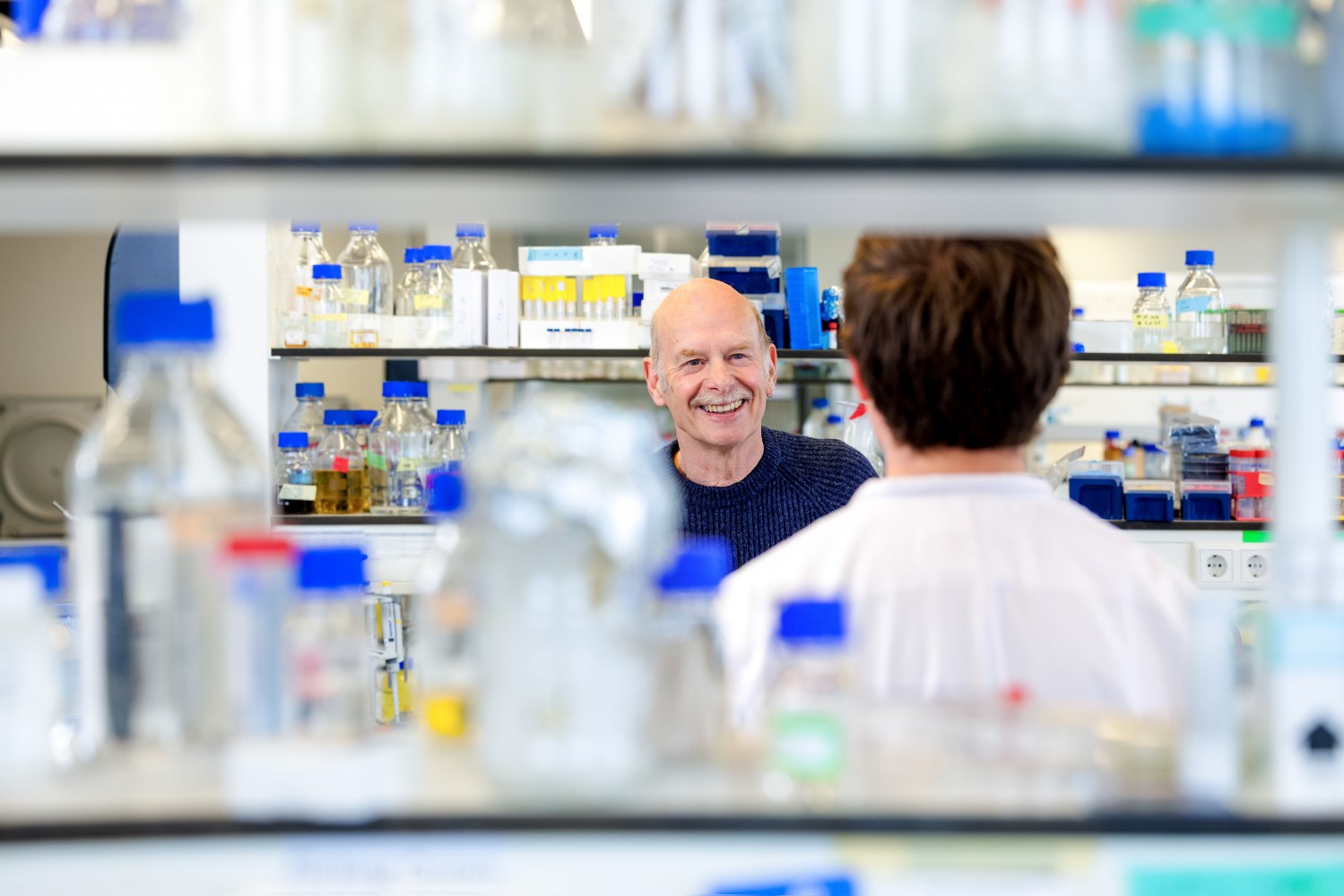 John in lab