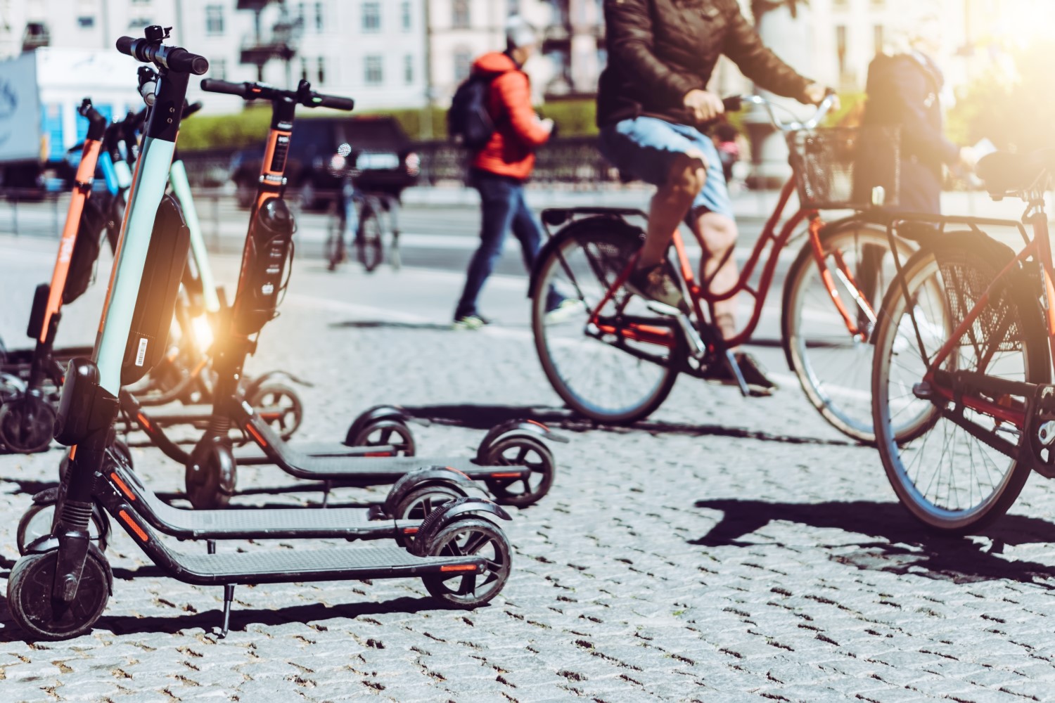 Electric public scooter