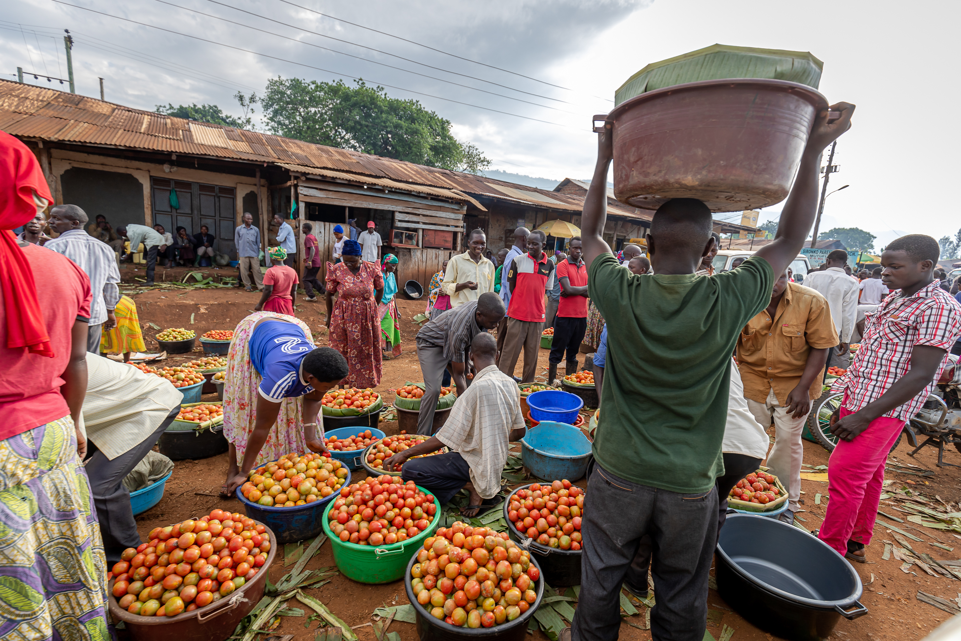 Markt in afrika
