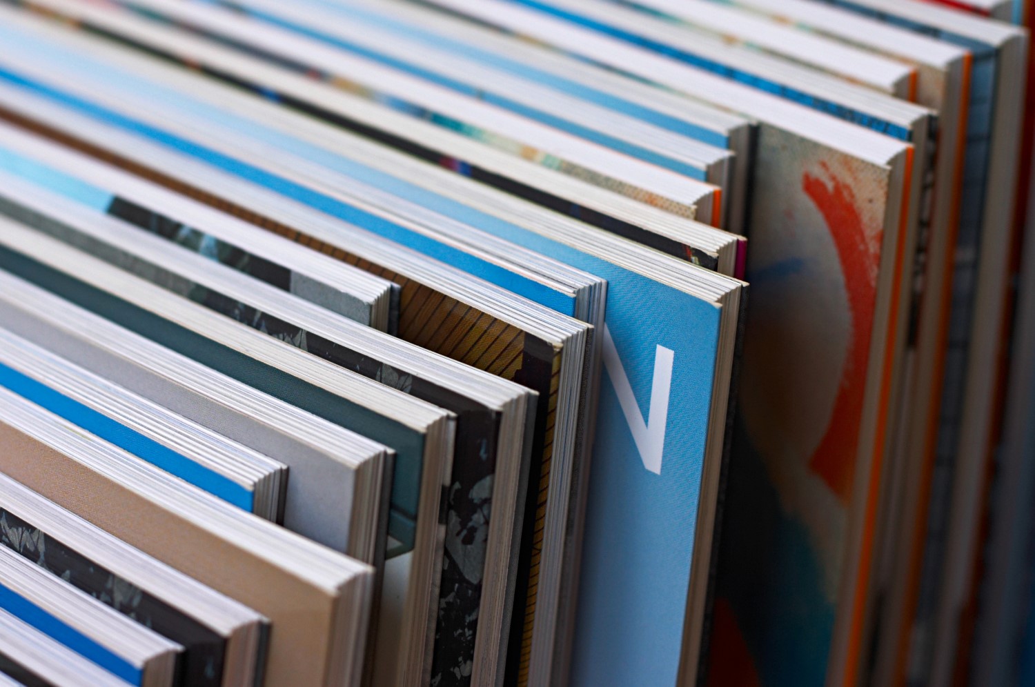 Boeken op een rij