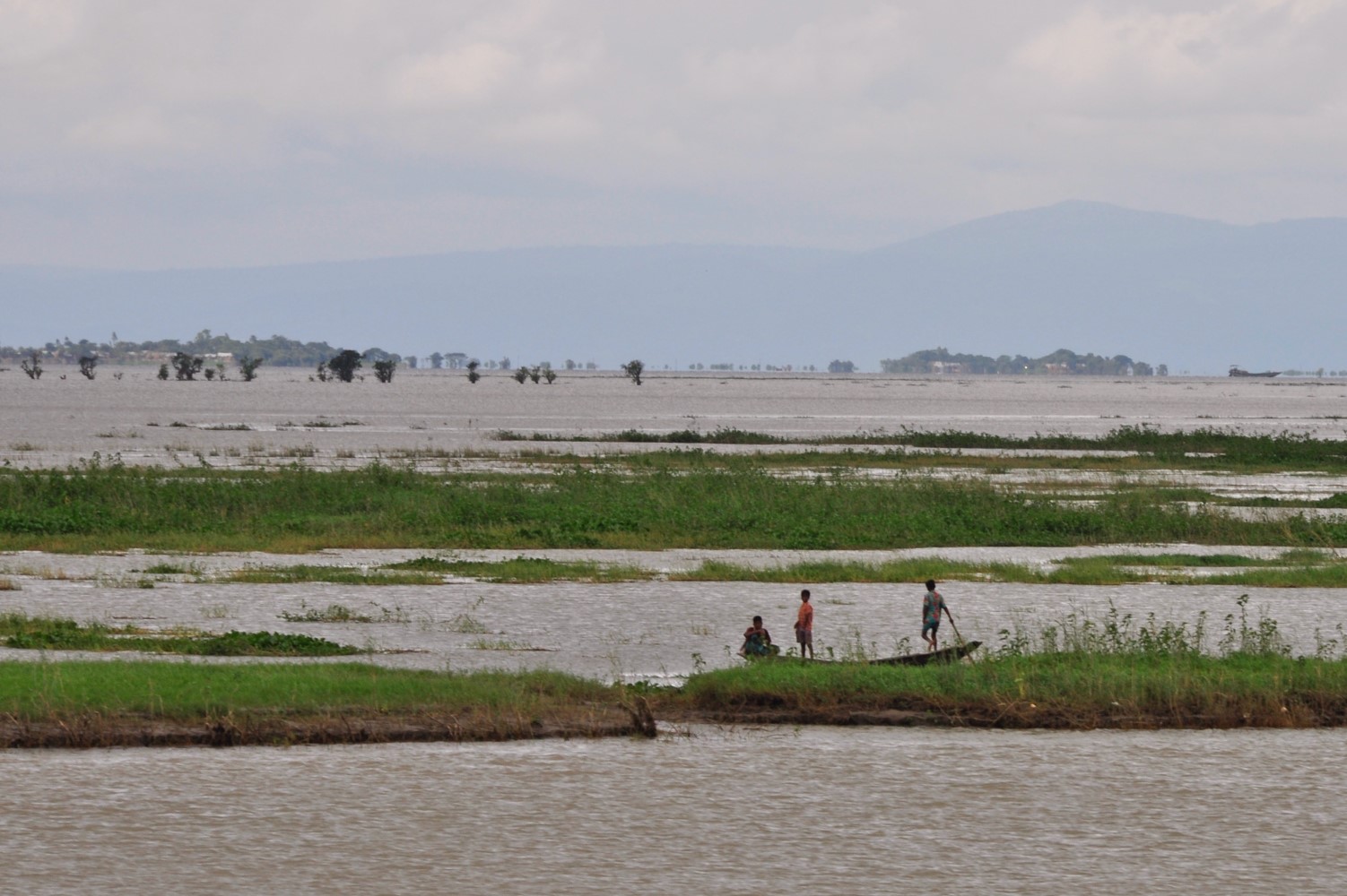 flood due to earthquake