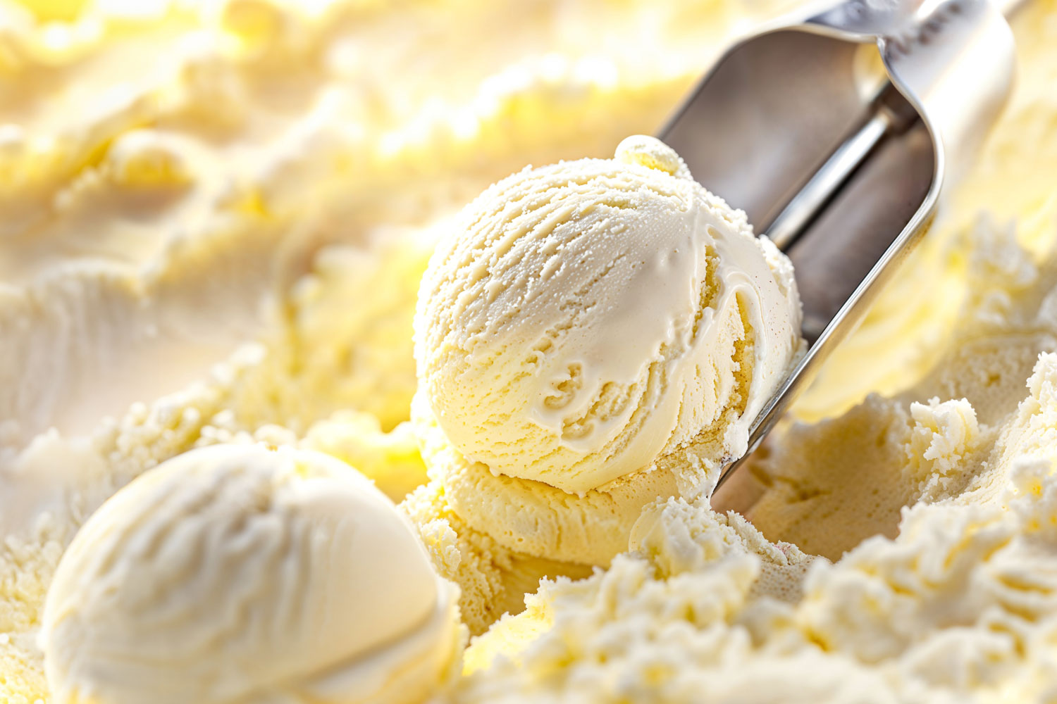 Low-sugar ice cream, but without a grainy texture