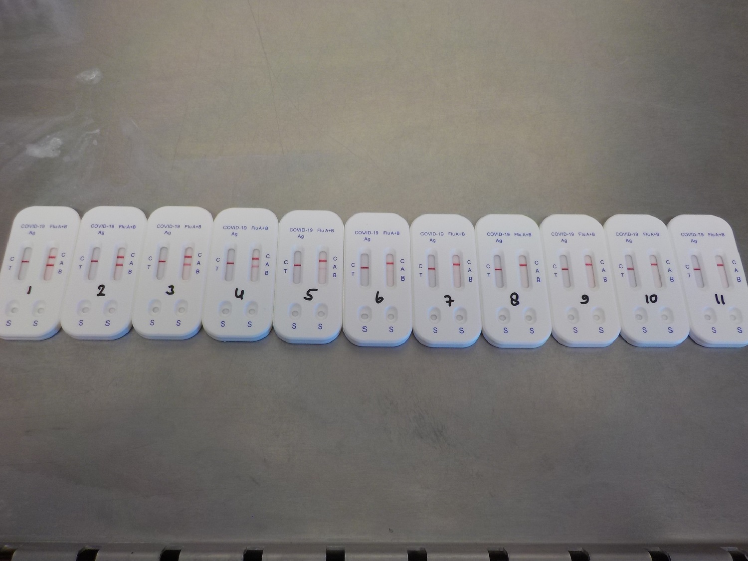 Multiple pcr test in a row