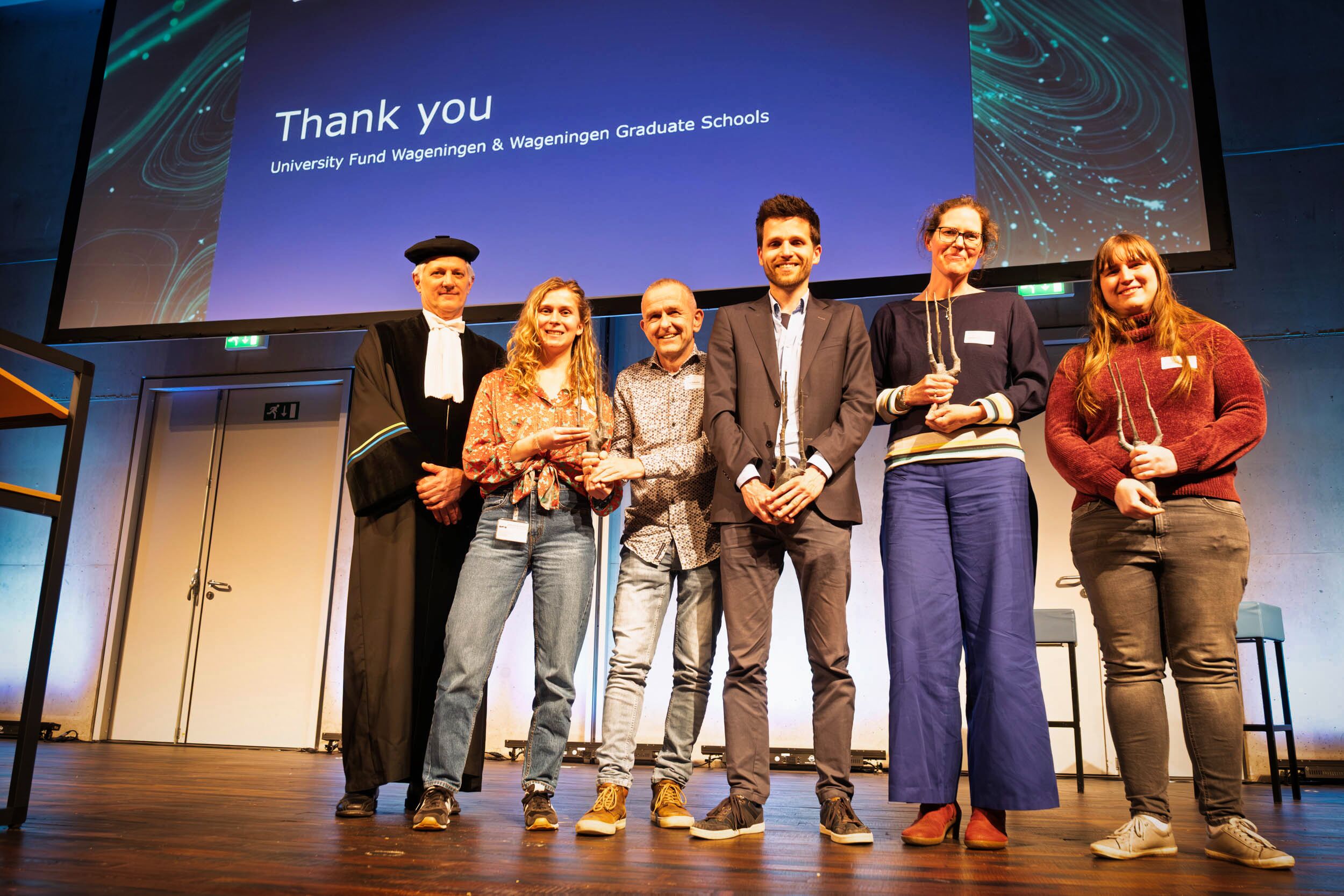 Winners of the research awards