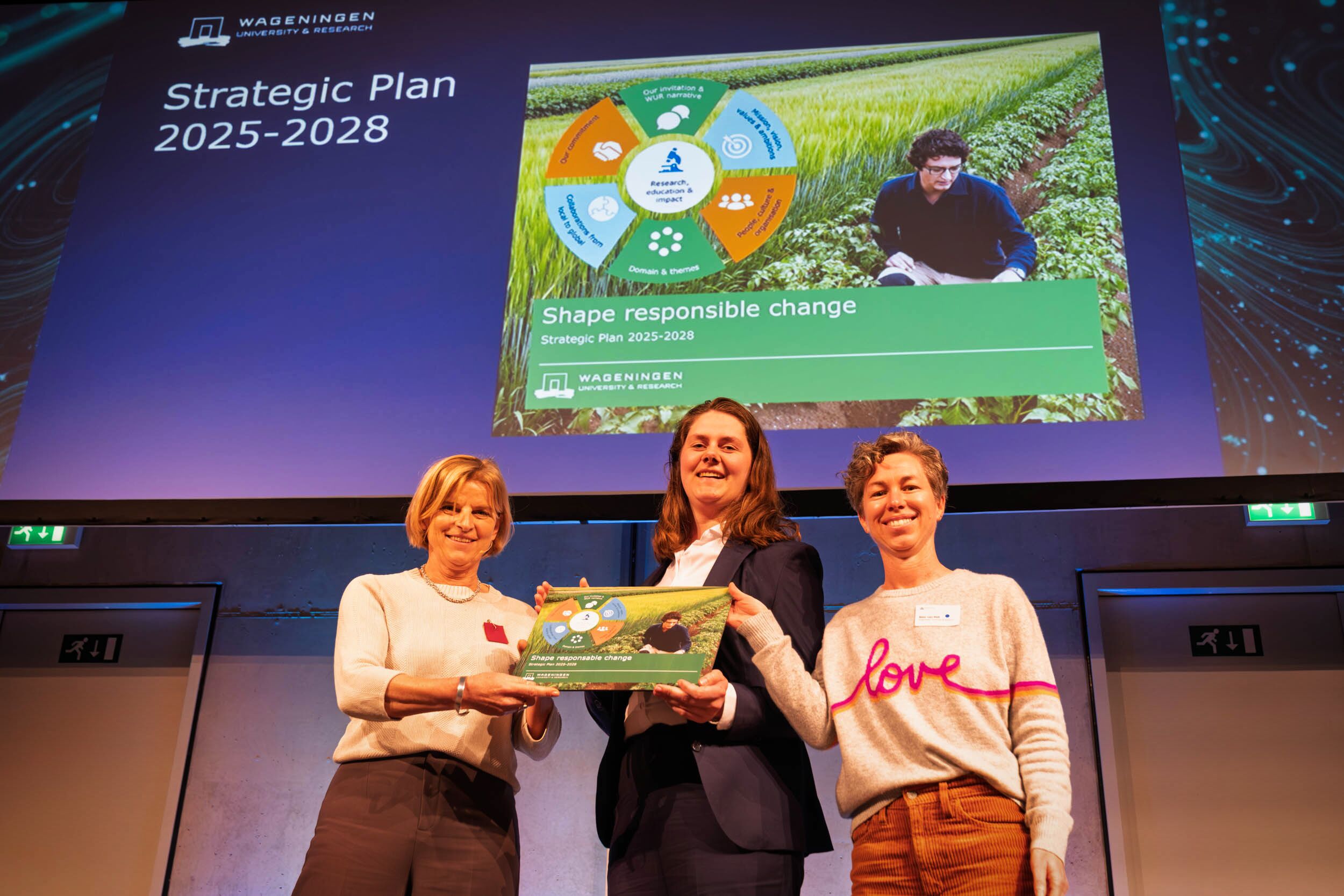 The strategic plan is being presented