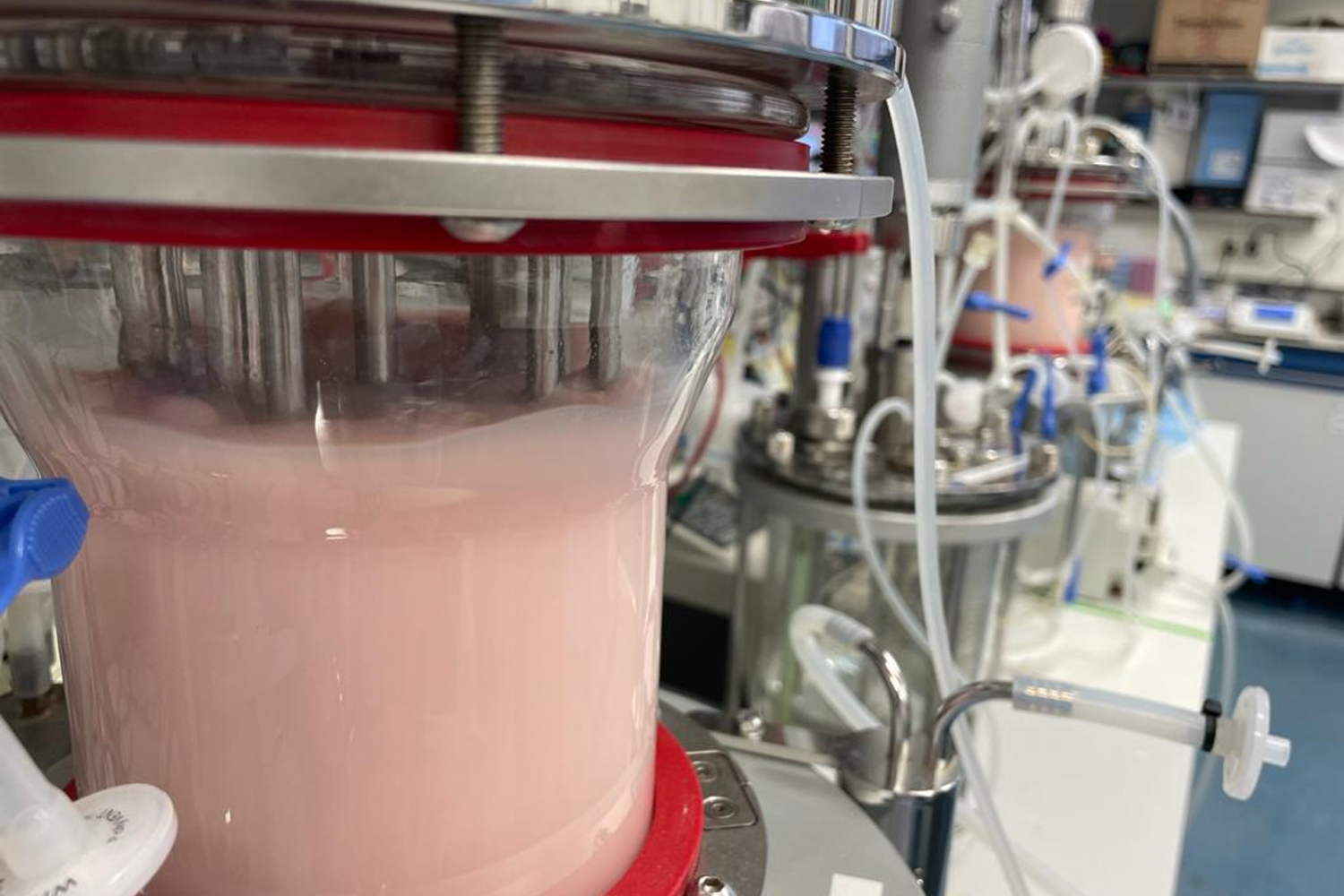 Fermentatie machine in een lab