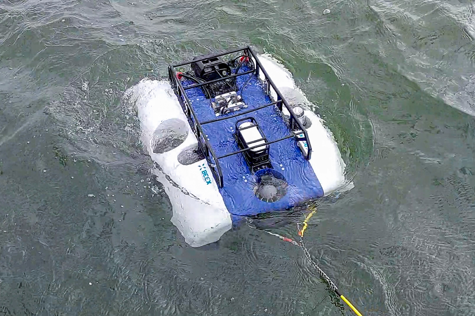 Drone in water