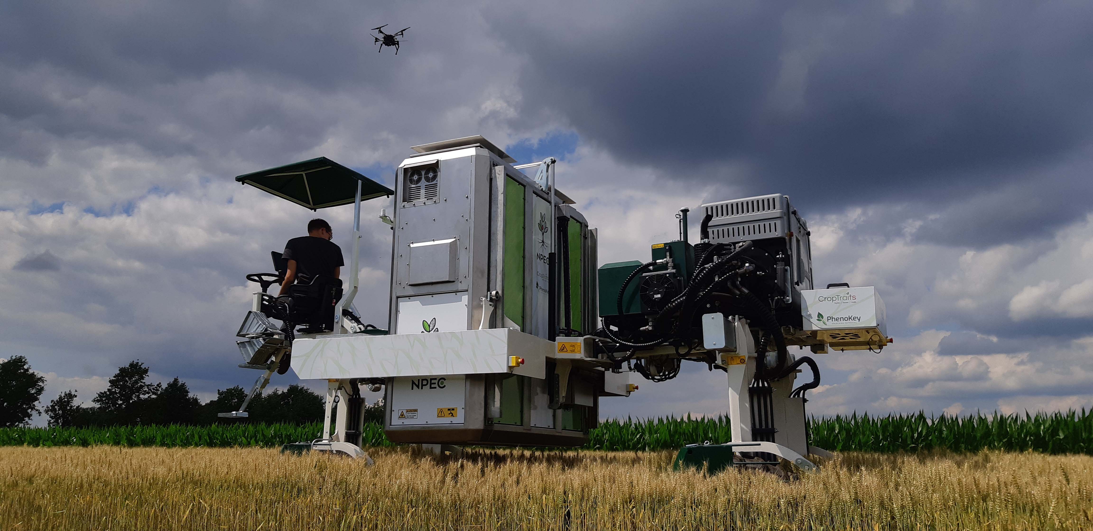 NPEC TraitSeeker eith drone