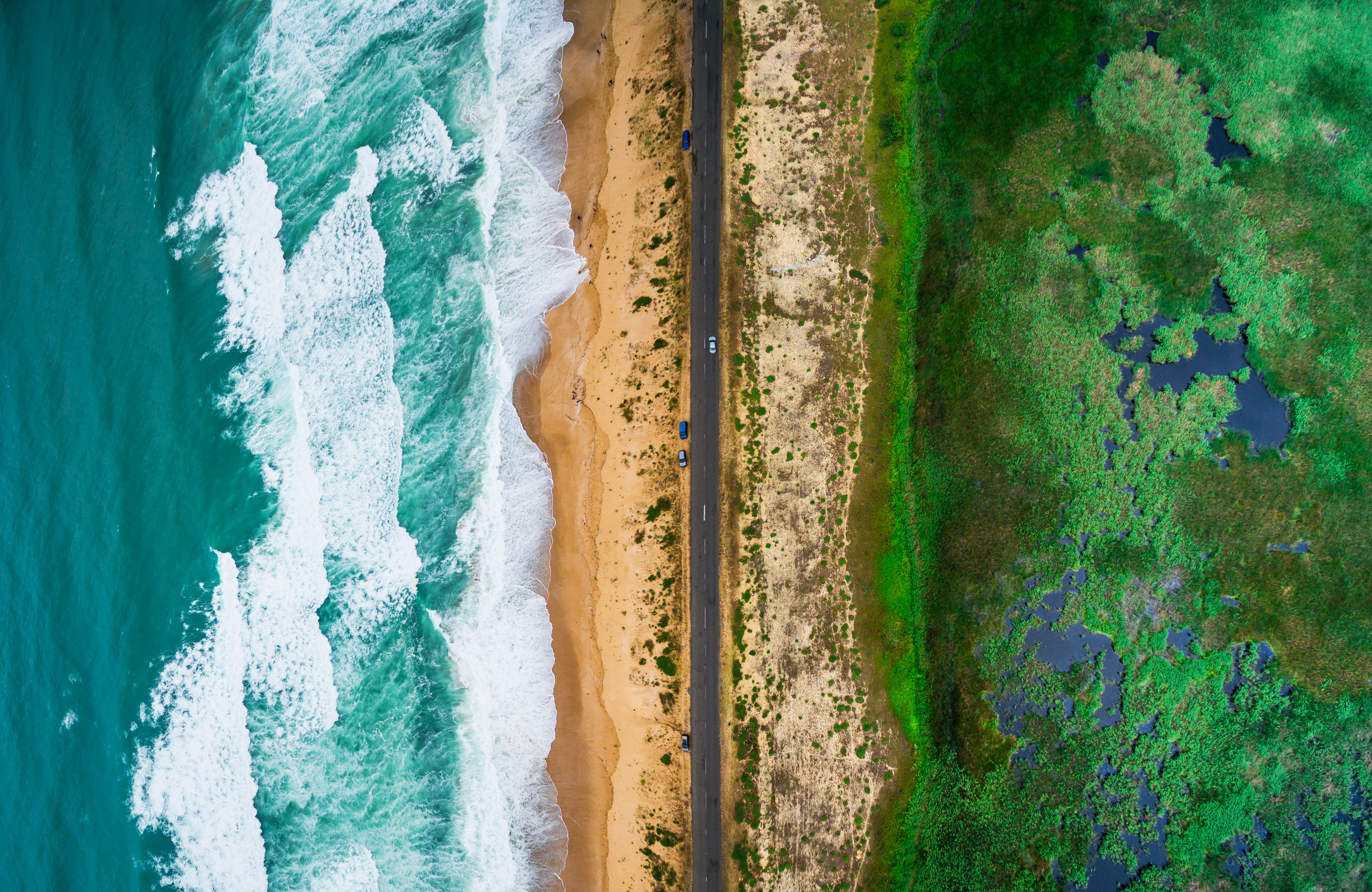 land and sea divided