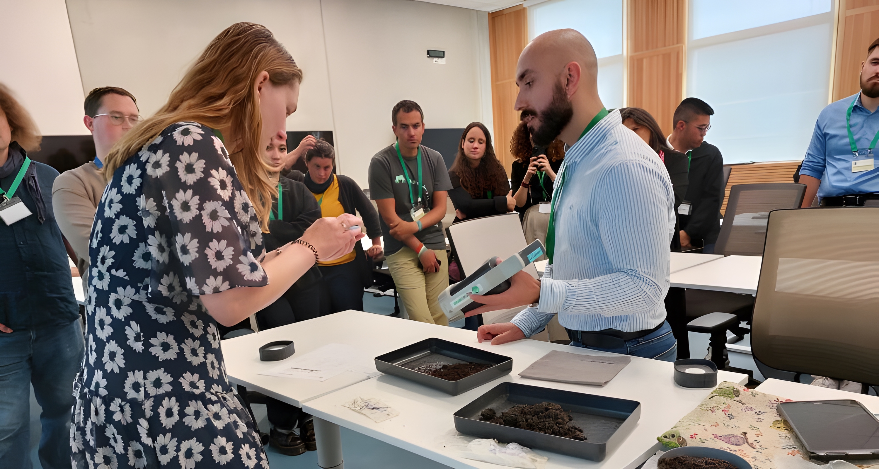 Bodemkundigen op de Wageningen Soil Conference