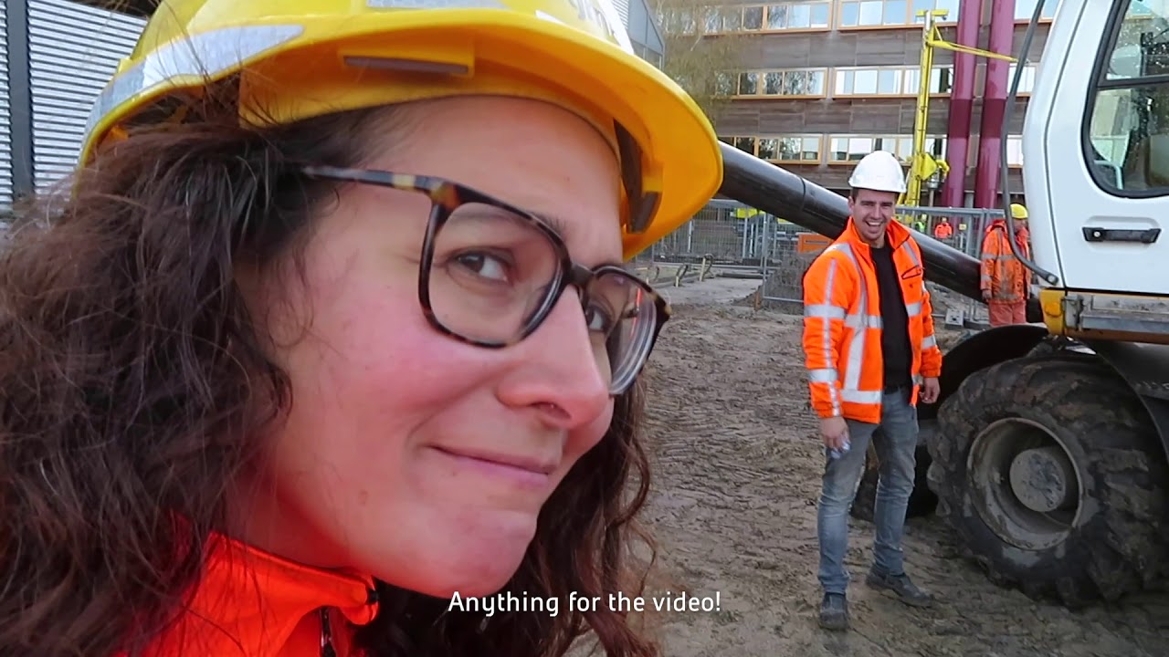 The activities of Heijmans and Haitjema for the ATES induction loop construction are in full swing!