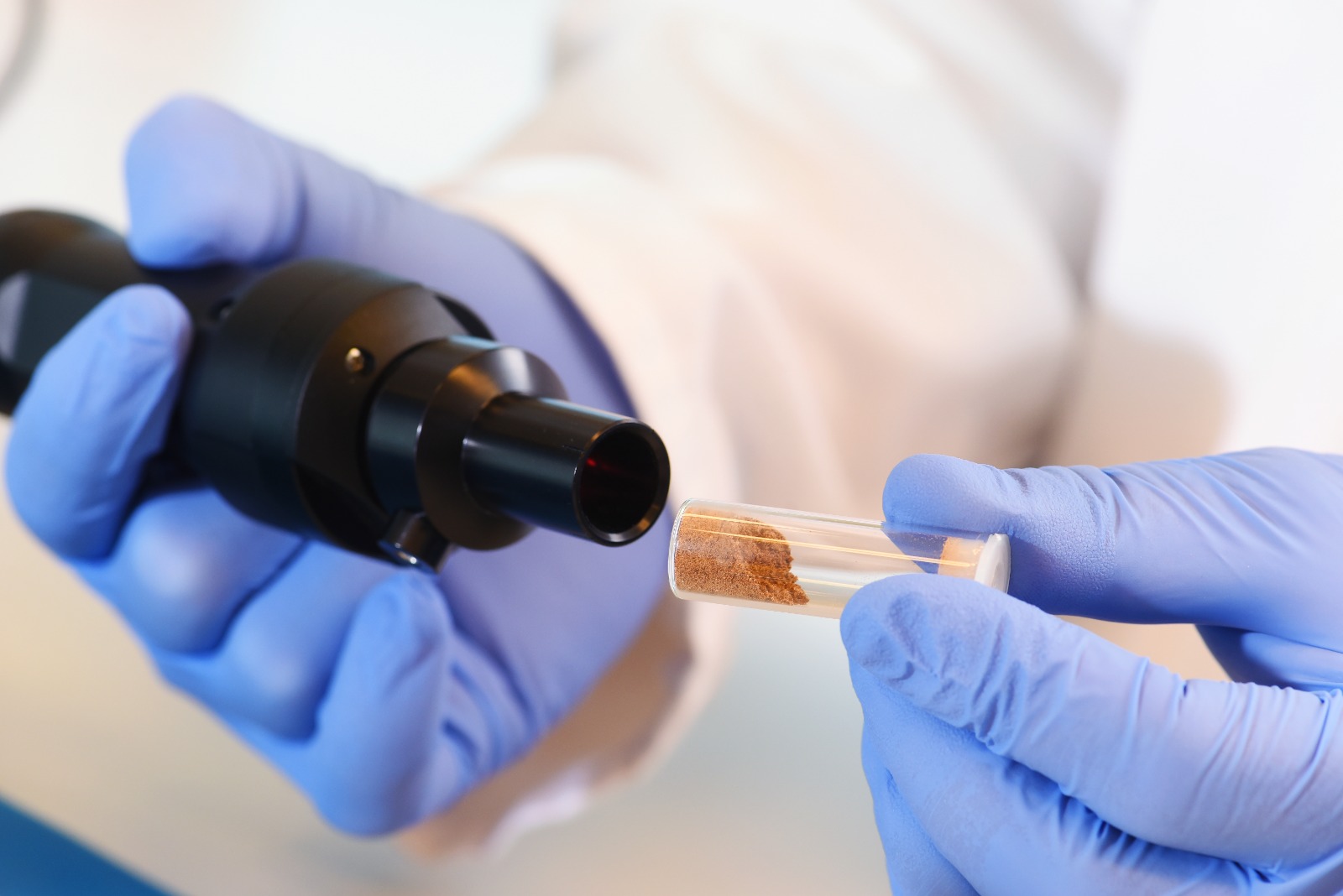 snelle test voedselveiligheid met scanner