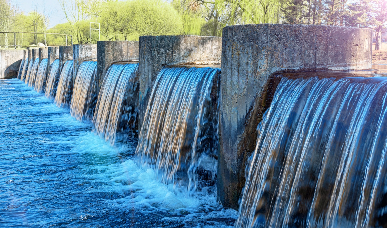 Industrial wastewater treatment plant