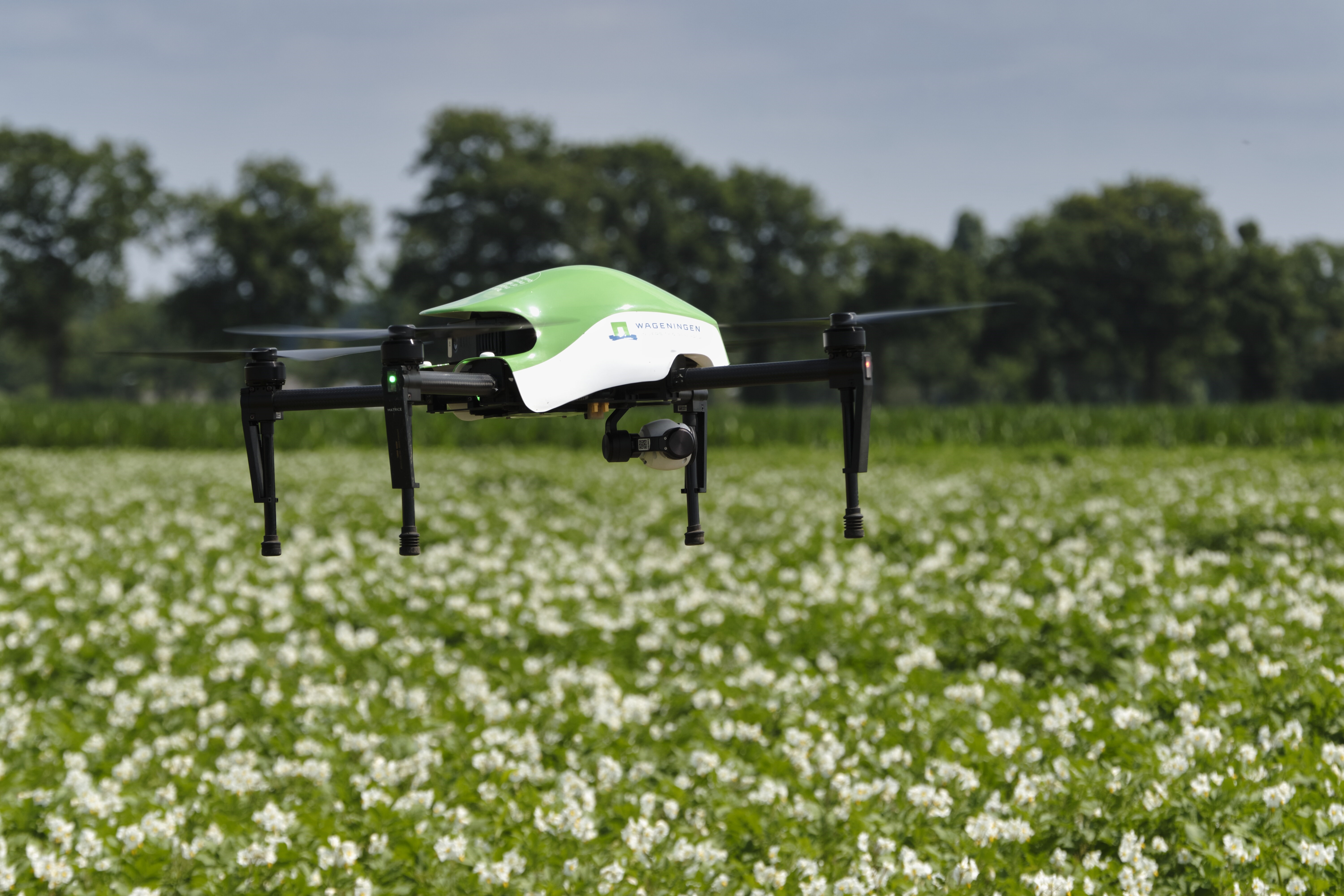 Drone WUR landbouw