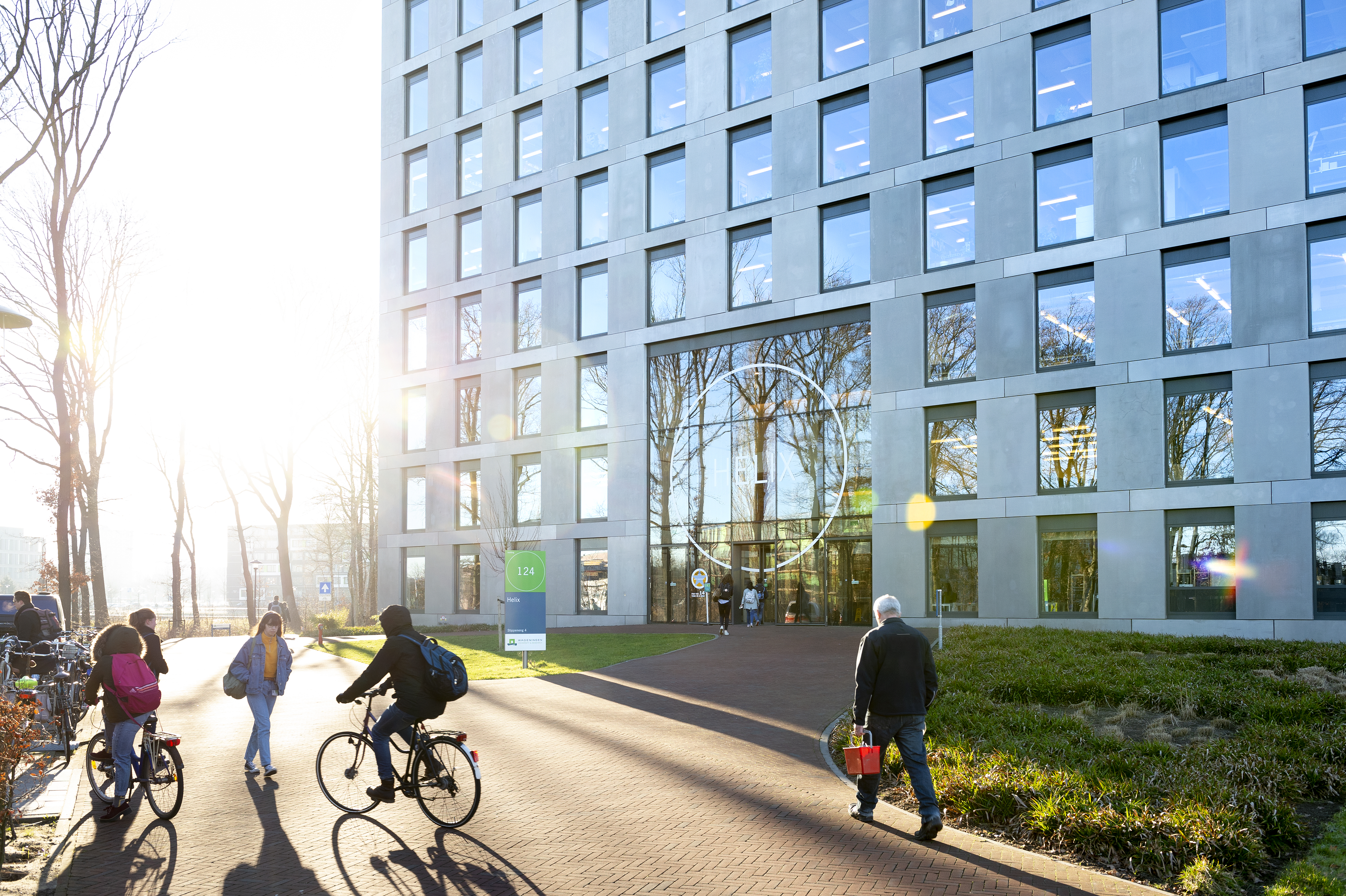 Helix gebouw Wageningen