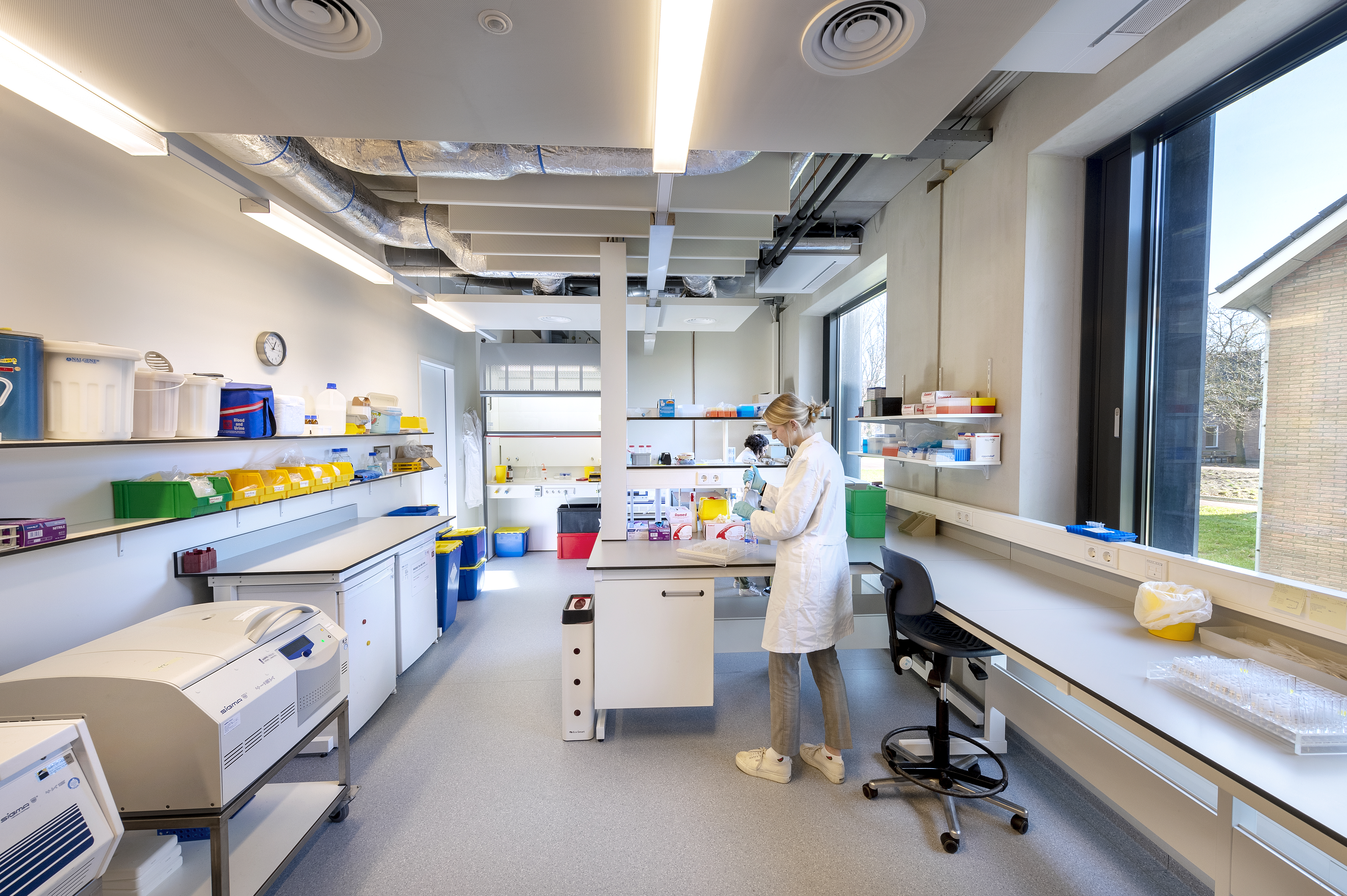 onderzoekslaboratorium van de unit voedingsonderzoek