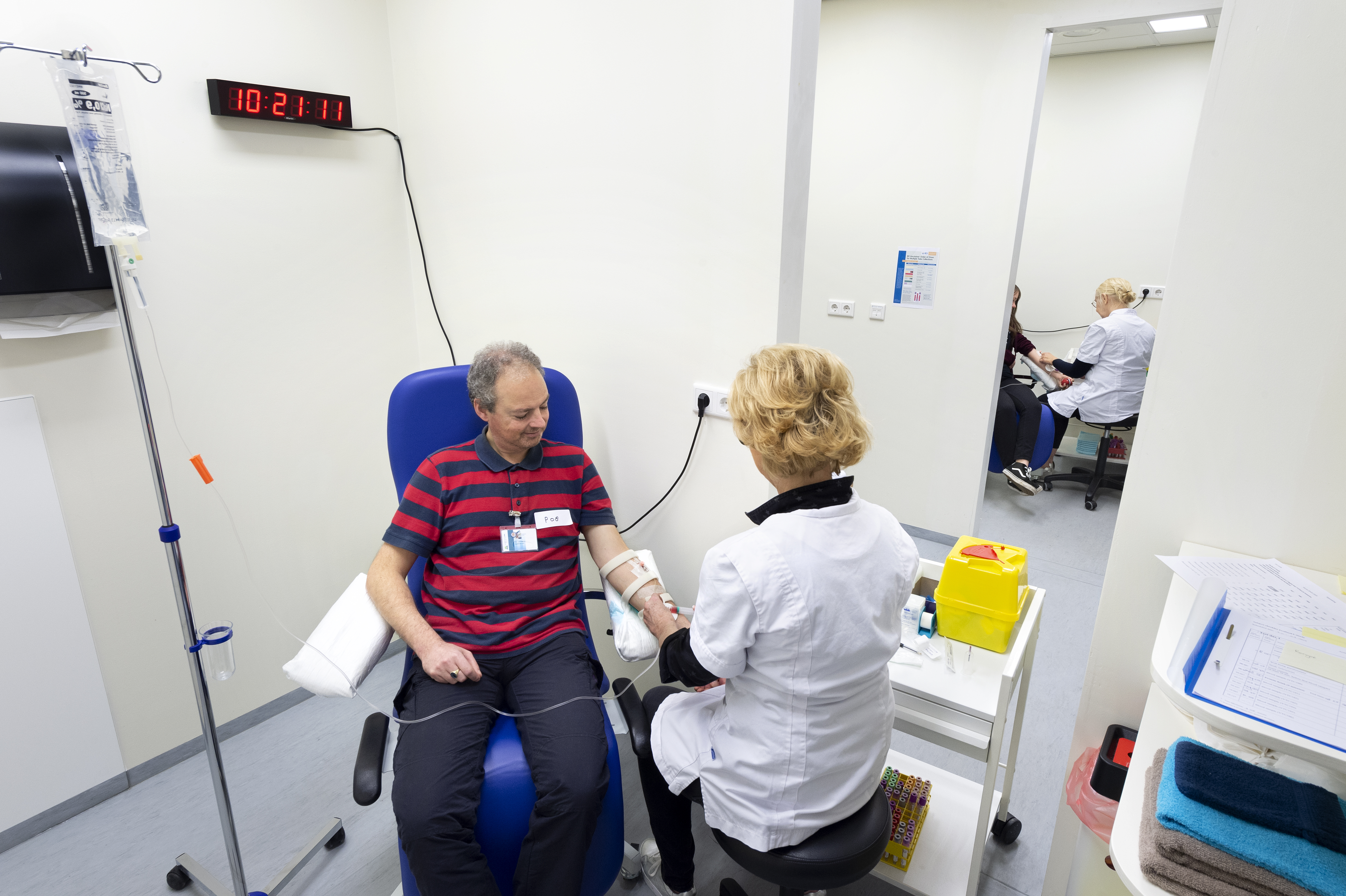 bloedafname bij voedingsonderzoek WUR