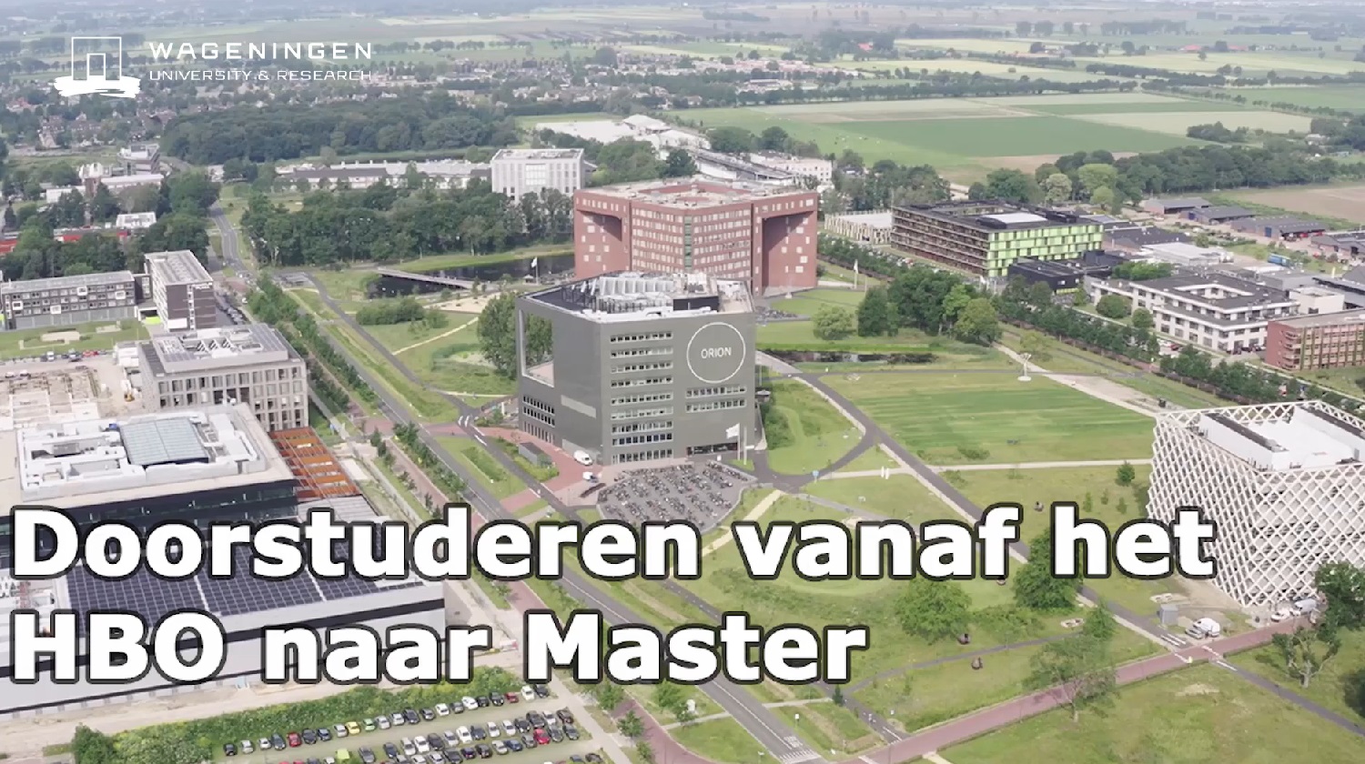 Doorstuderen vanaf HBO naar Master | WURtube