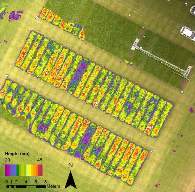 Mapping grassland traits