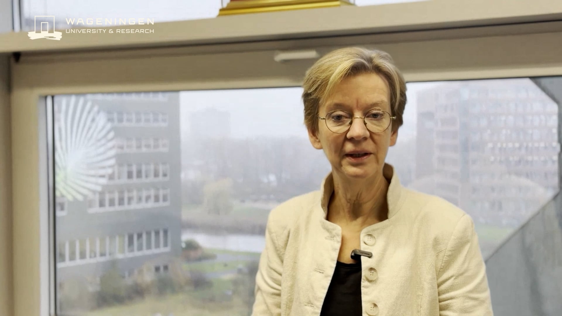 Ontvangst van de GreenMetric award door Carolien Kroeze