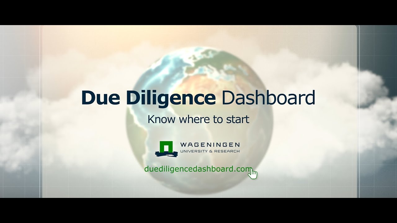 WUR Due Diligence Dashboard: Know where to start