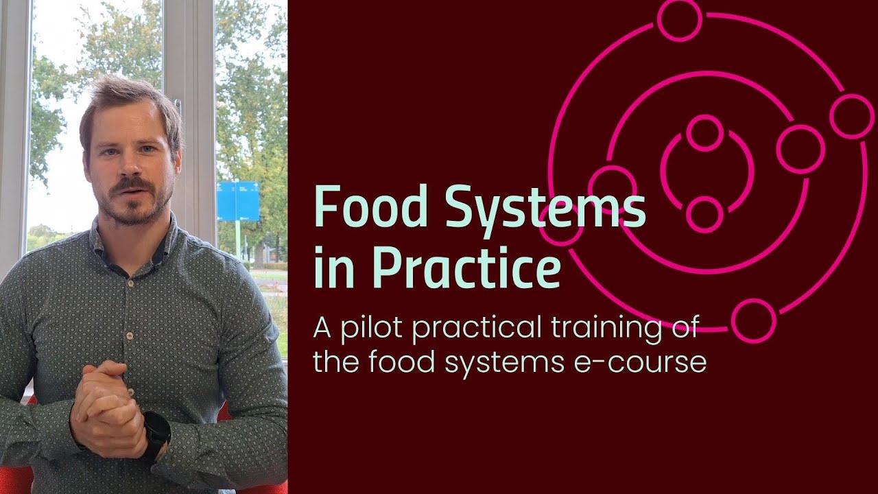 Food Systems in Practice: A Pilot Practical Training of the Food Systems e-course