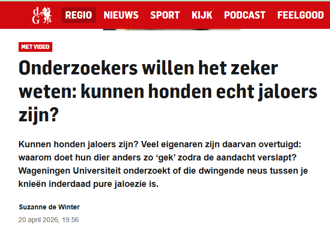 Gelderlander honden onderzoek
