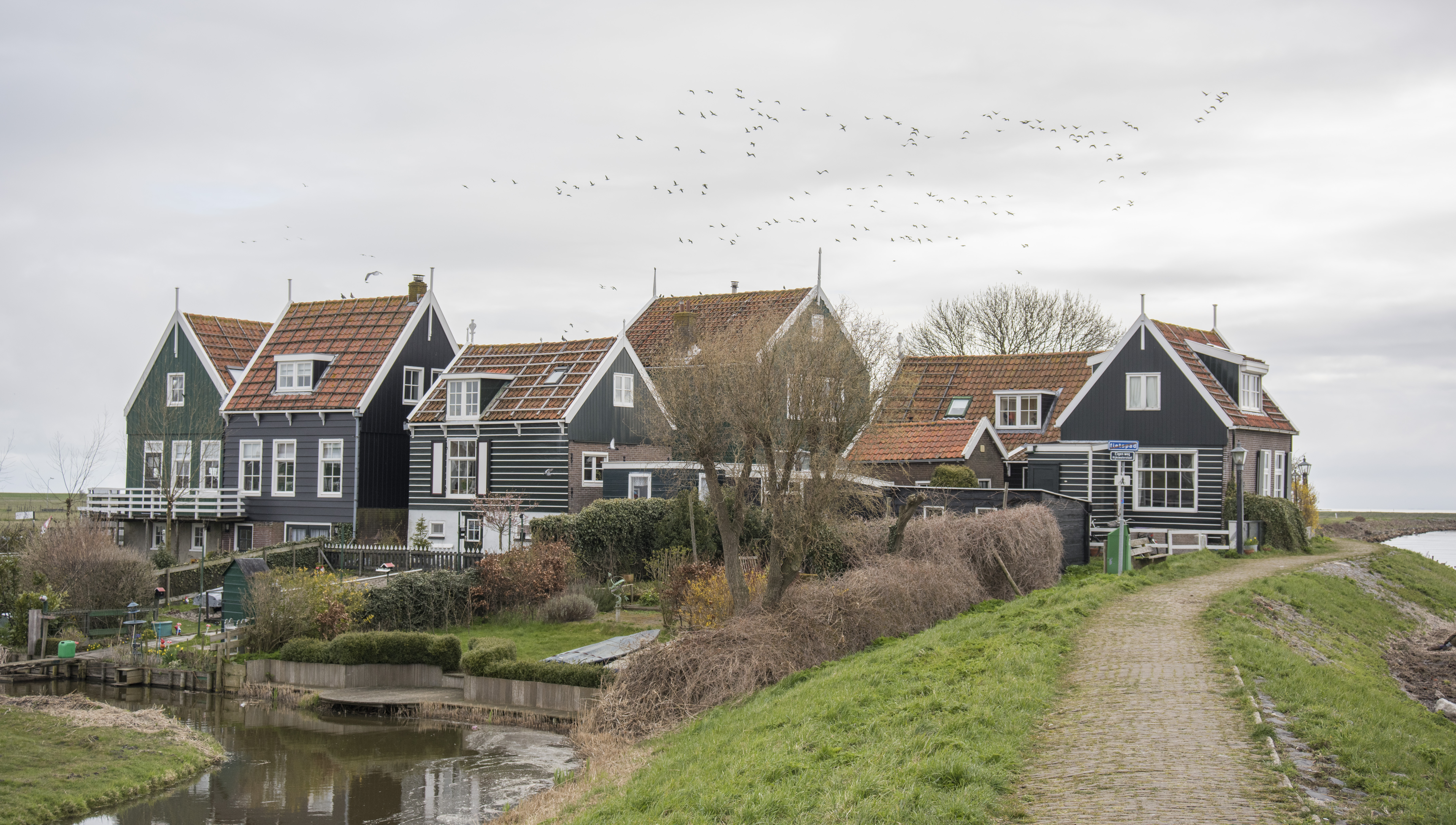 village mound Rozewerf on Marken