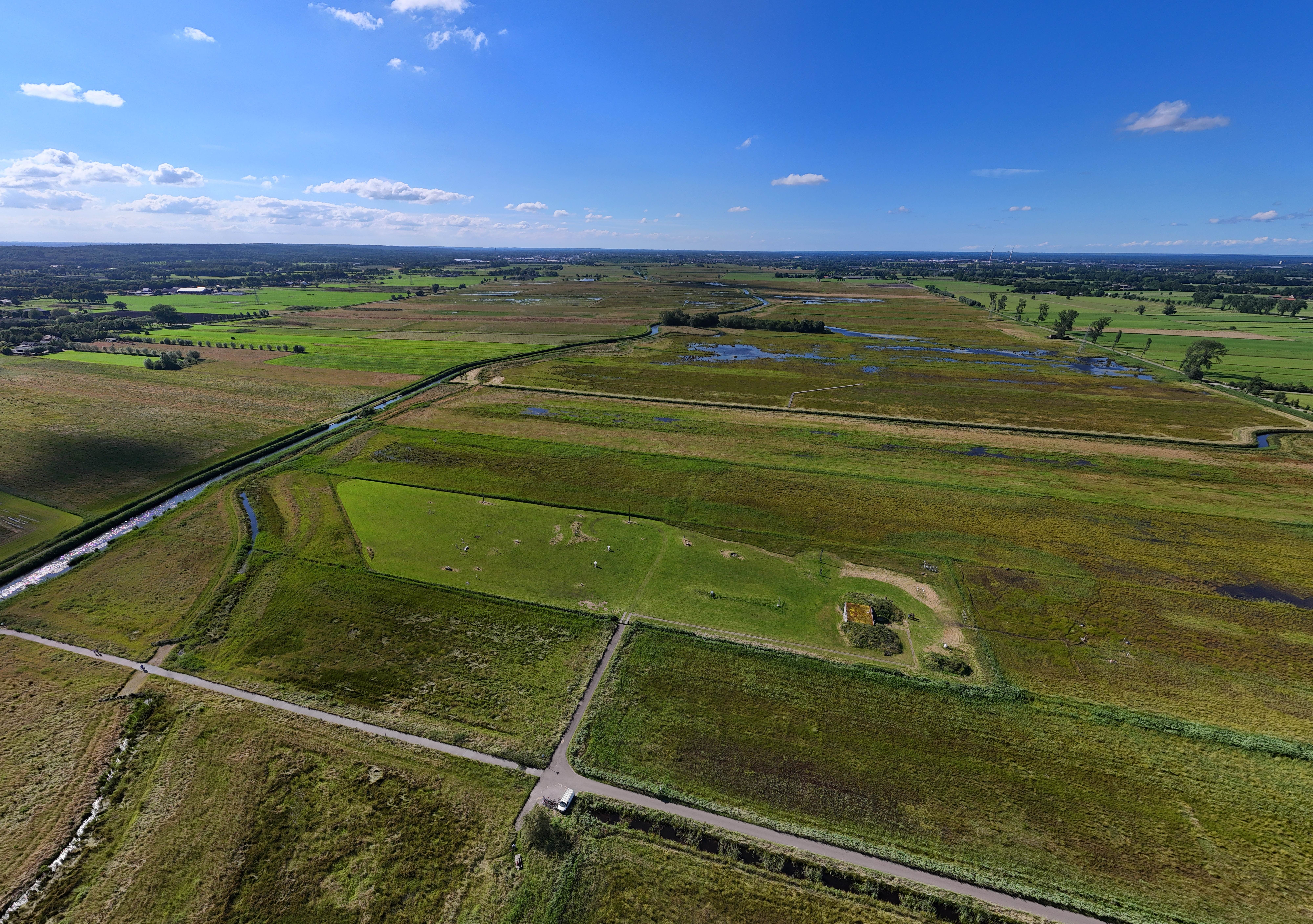 Weerstation Veenkampen in Wageningen