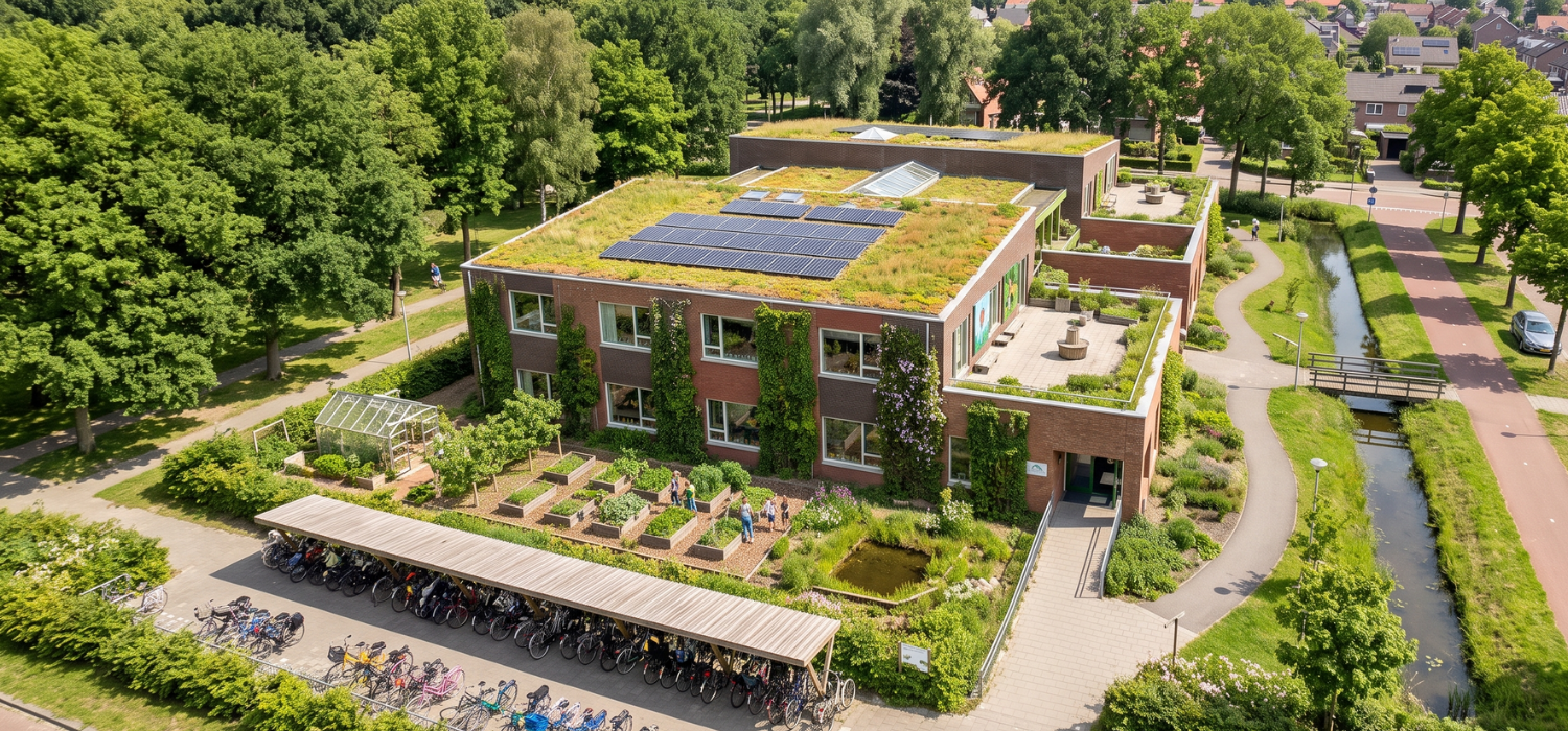 Groene schoolomgeving