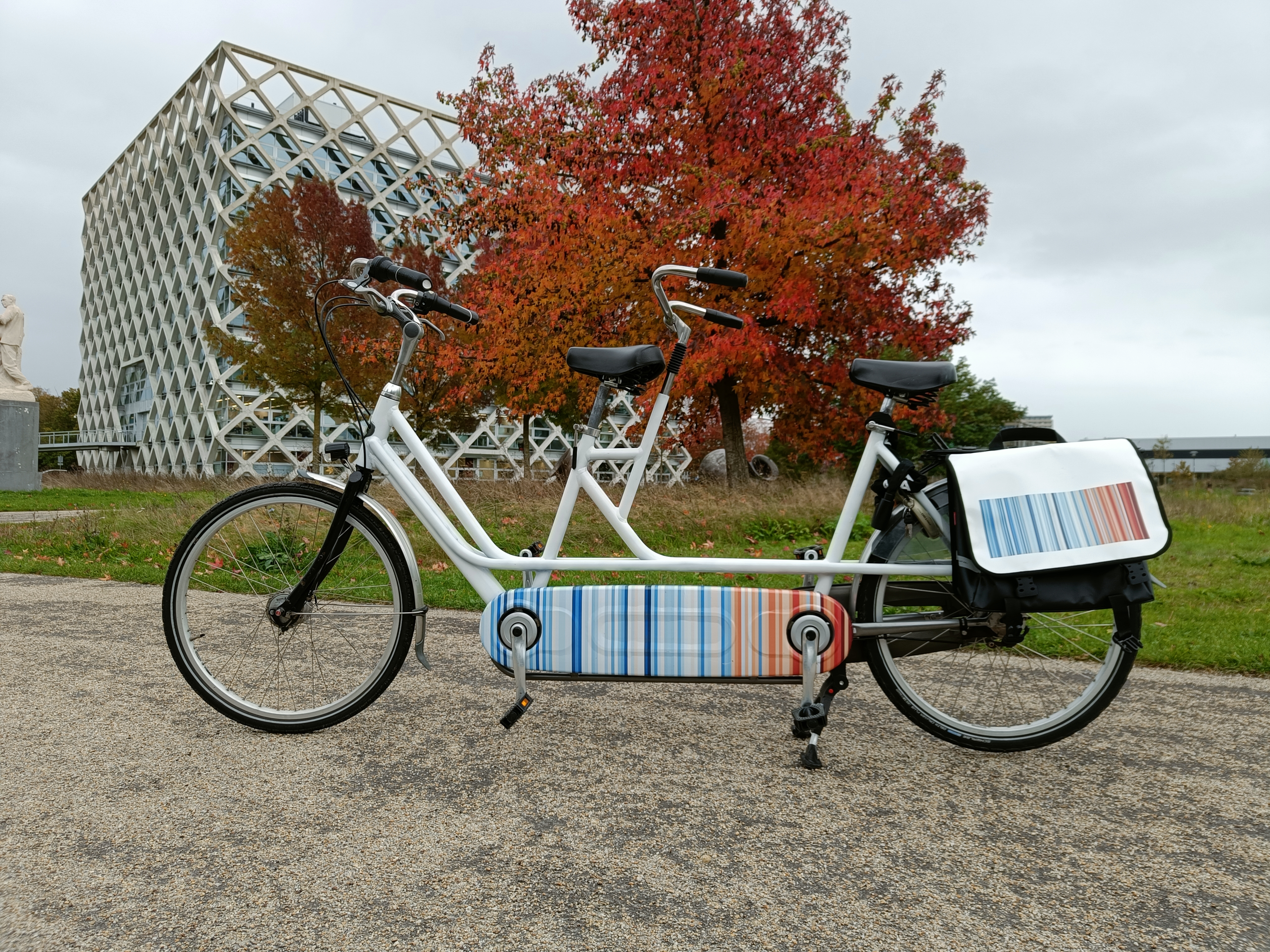 KlimaatFiets op Campus Wageningen