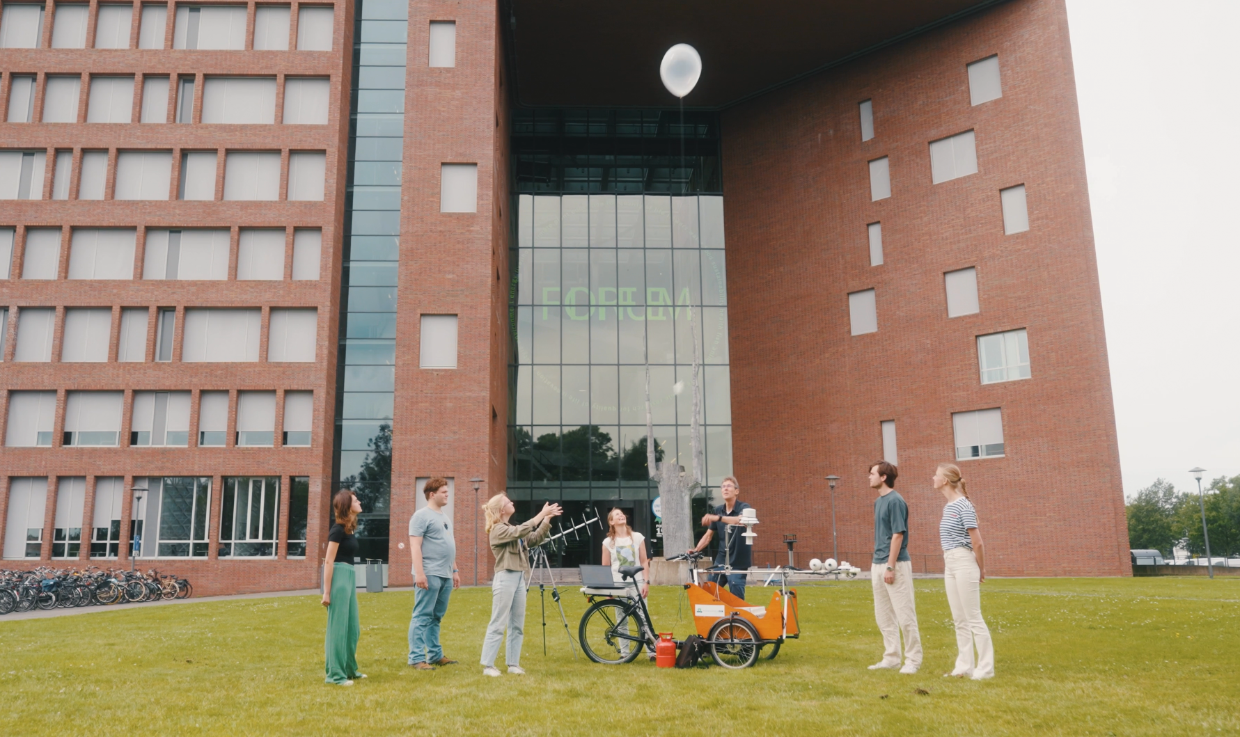 Oplaten weerballon