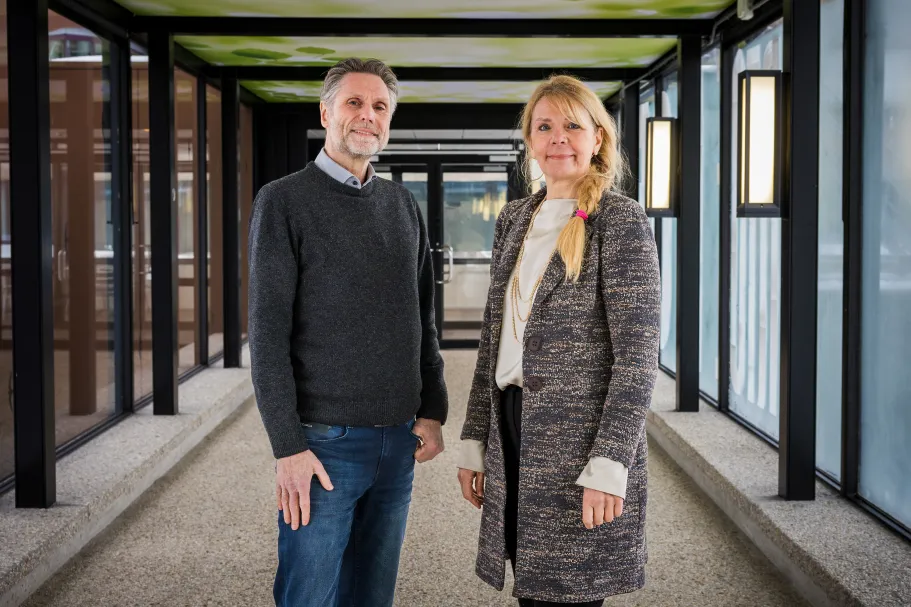 René Vermeulen and Sylvia van der Weerden from In'to Languages