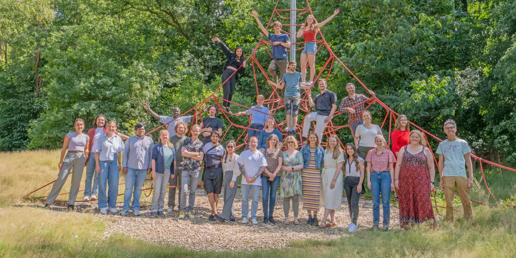 Group photo of the people at the laboratory of entomology, 2025