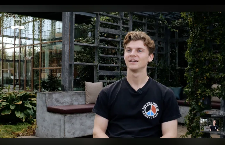 Bas van wijk student International Land and Water Management