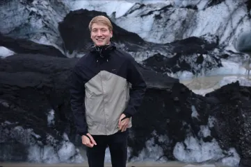 Portrait picture of student Jochem Widdershoven