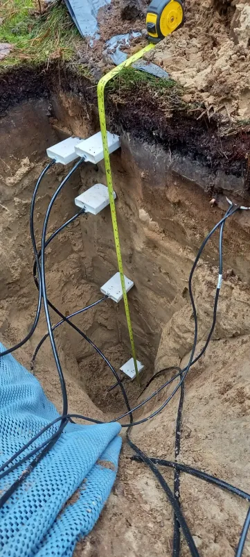 Research soil measurement