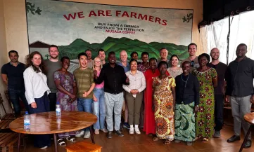 mba group at farmer in rwanda